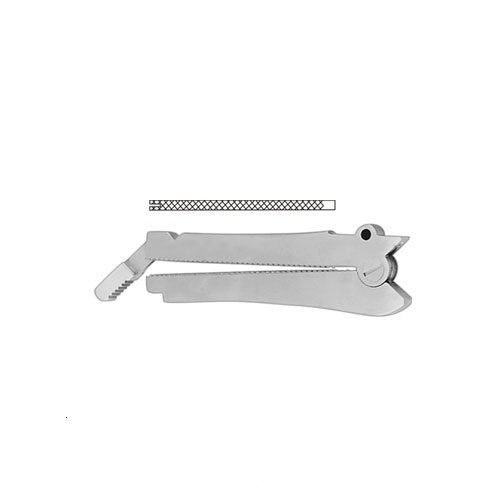 De Martel Wolfson Intestinal Anastomosis Clamp Set of 3